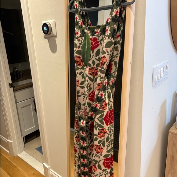 FARM Rio Floral Maxi Dress in Red and Green - Picture 7 of 7